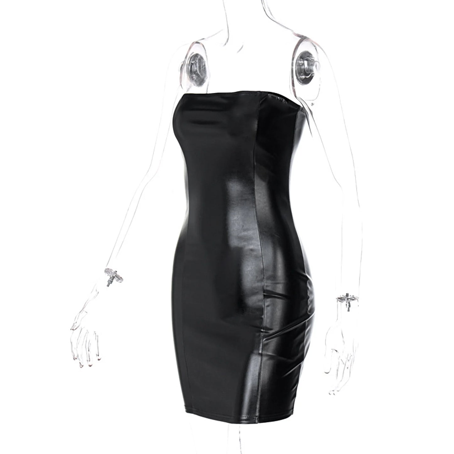 Vestido Audaz de Cuero